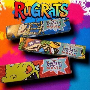 Rugrats 1998 VTG Movie Themed Watch Set Vintage New In BOX